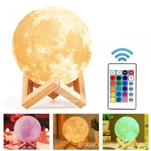  Children's Night Light Touch & Remote Control Moon Light for Bedroom Supplier